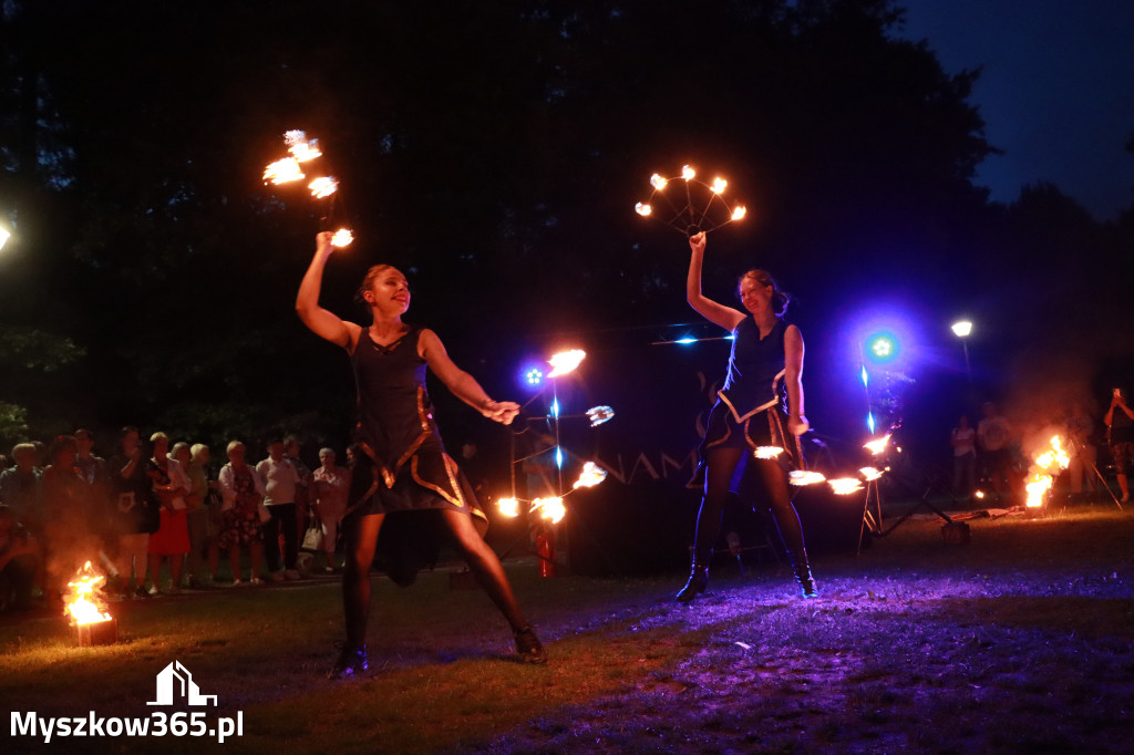 Fotorelacja II: Muzyczne Wianki w Myszkowie - FIRESHOW – Teatr ognia NAM-TARA