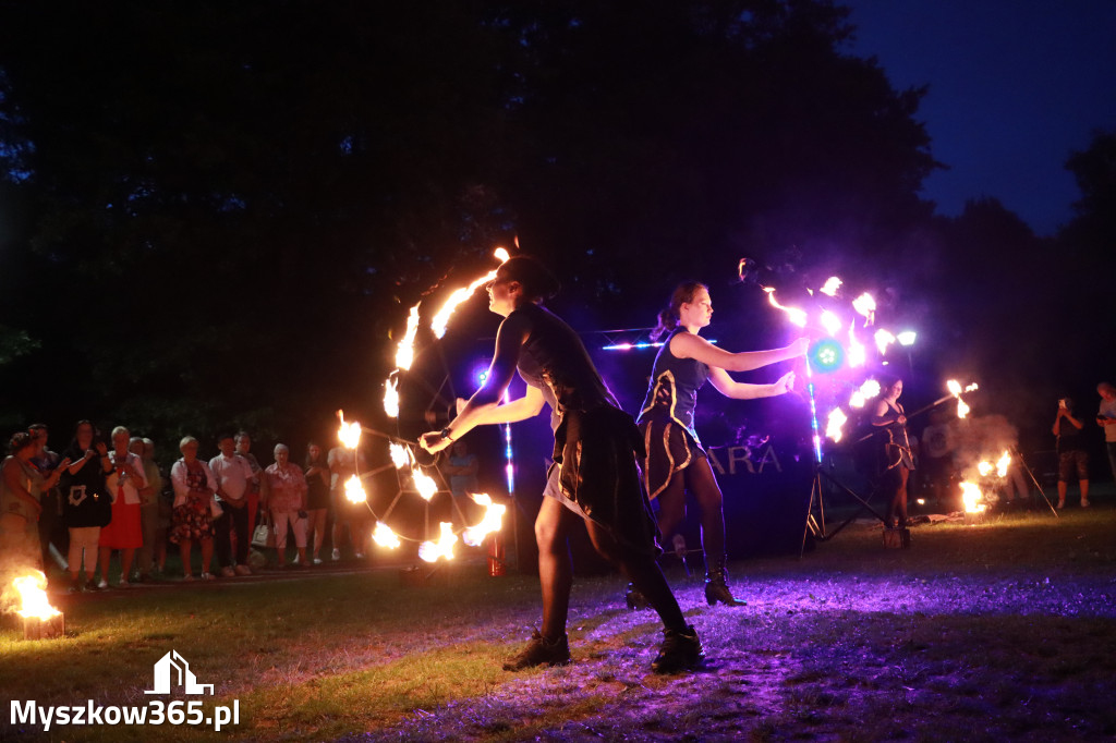 Fotorelacja II: Muzyczne Wianki w Myszkowie - FIRESHOW – Teatr ognia NAM-TARA