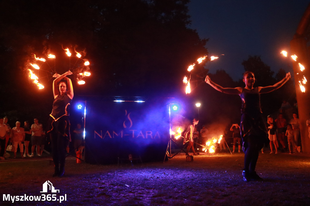 Fotorelacja II: Muzyczne Wianki w Myszkowie - FIRESHOW – Teatr ognia NAM-TARA