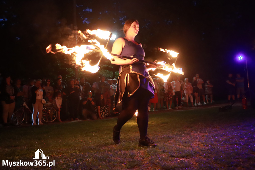 Fotorelacja II: Muzyczne Wianki w Myszkowie - FIRESHOW – Teatr ognia NAM-TARA