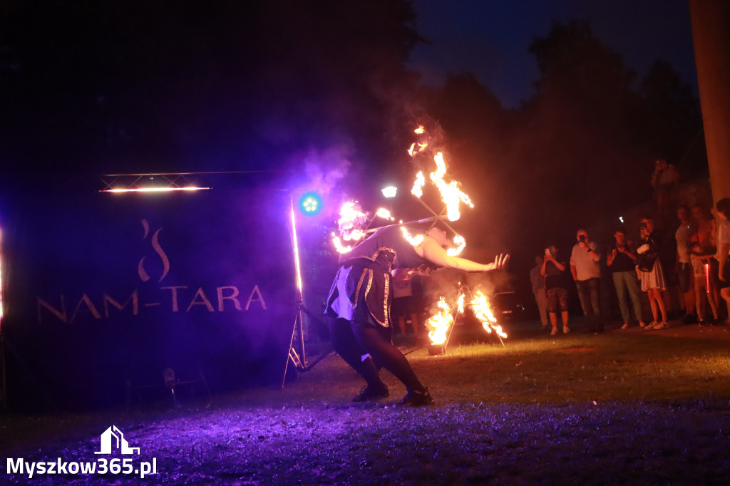 Fotorelacja II: Muzyczne Wianki w Myszkowie - FIRESHOW – Teatr ognia NAM-TARA