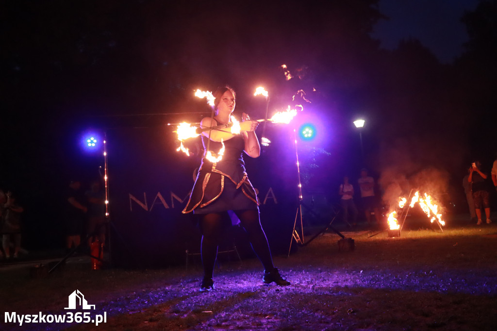 Fotorelacja II: Muzyczne Wianki w Myszkowie - FIRESHOW – Teatr ognia NAM-TARA