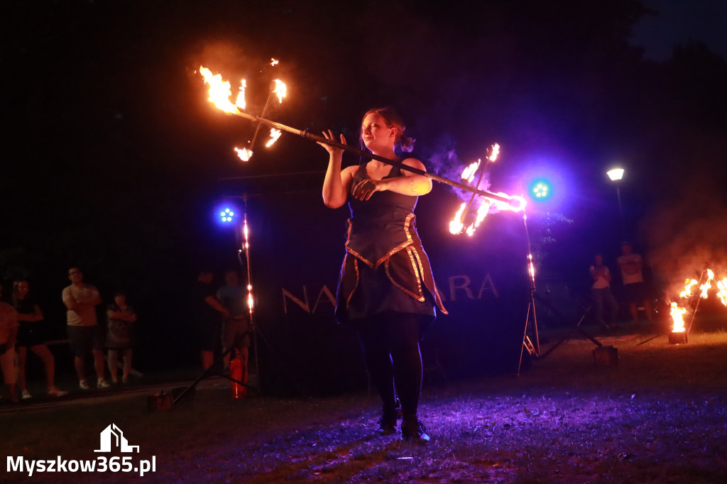 Fotorelacja II: Muzyczne Wianki w Myszkowie - FIRESHOW – Teatr ognia NAM-TARA