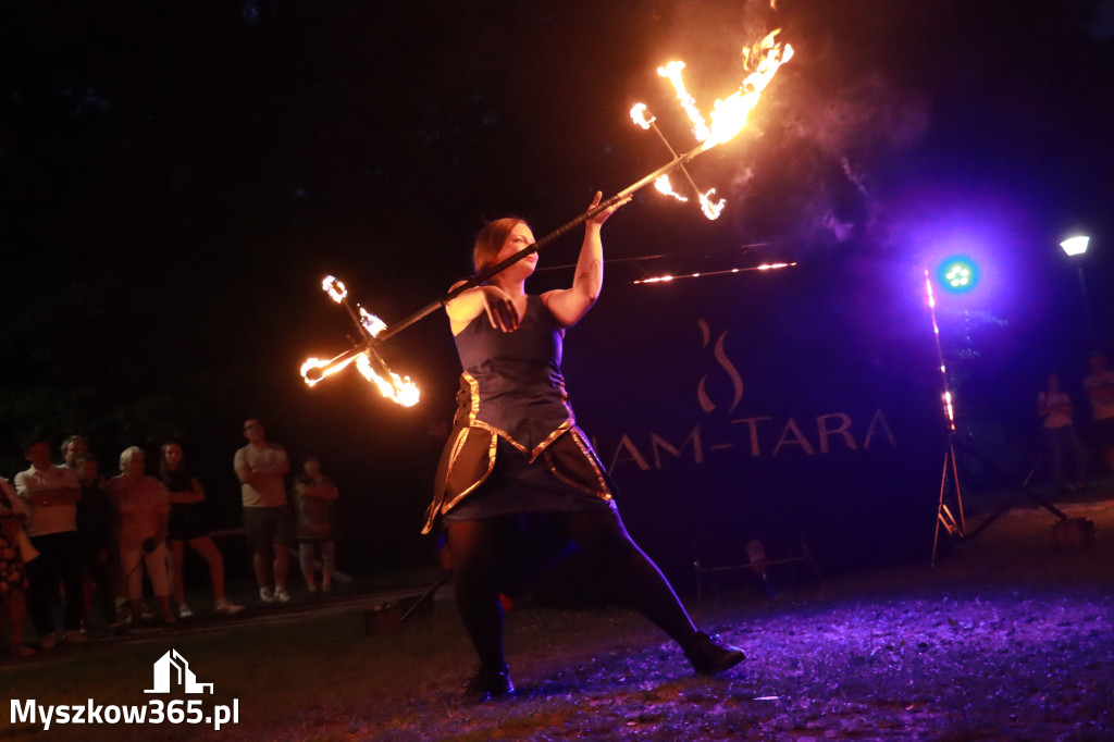 Fotorelacja II: Muzyczne Wianki w Myszkowie - FIRESHOW – Teatr ognia NAM-TARA