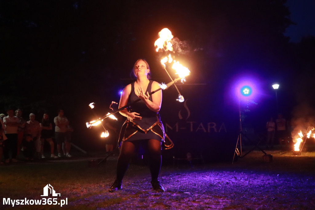 Fotorelacja II: Muzyczne Wianki w Myszkowie - FIRESHOW – Teatr ognia NAM-TARA