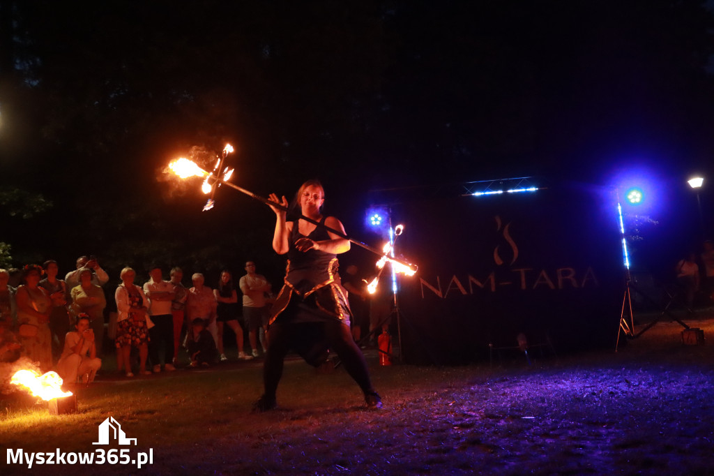Fotorelacja II: Muzyczne Wianki w Myszkowie - FIRESHOW – Teatr ognia NAM-TARA
