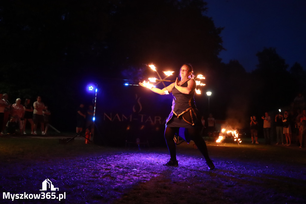 Fotorelacja II: Muzyczne Wianki w Myszkowie - FIRESHOW – Teatr ognia NAM-TARA