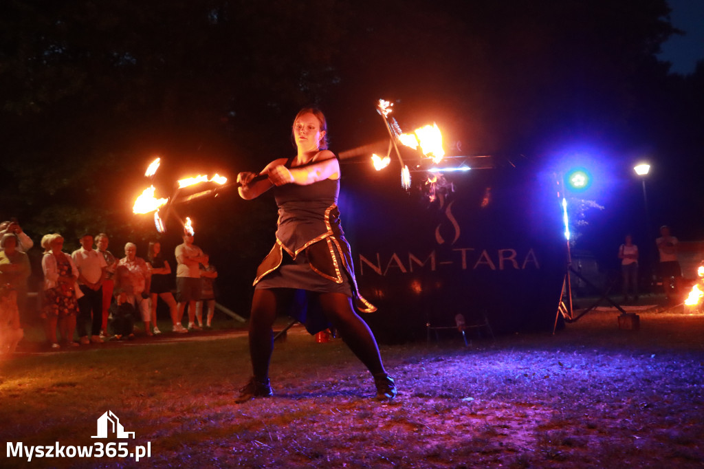 Fotorelacja II: Muzyczne Wianki w Myszkowie - FIRESHOW – Teatr ognia NAM-TARA