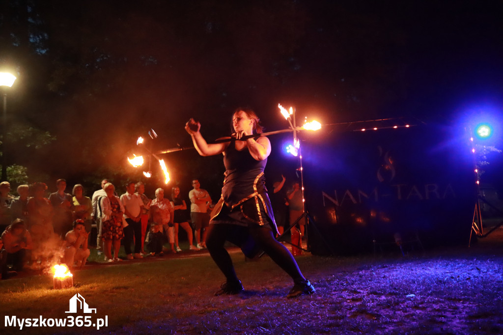 Fotorelacja II: Muzyczne Wianki w Myszkowie - FIRESHOW – Teatr ognia NAM-TARA