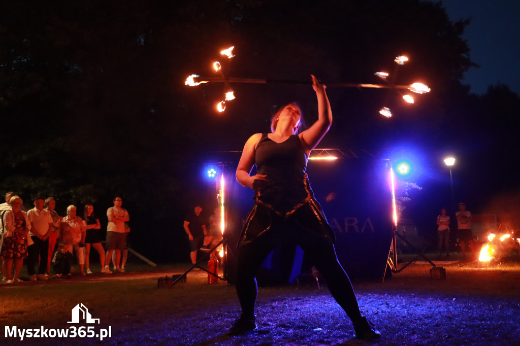 Fotorelacja II: Muzyczne Wianki w Myszkowie - FIRESHOW – Teatr ognia NAM-TARA