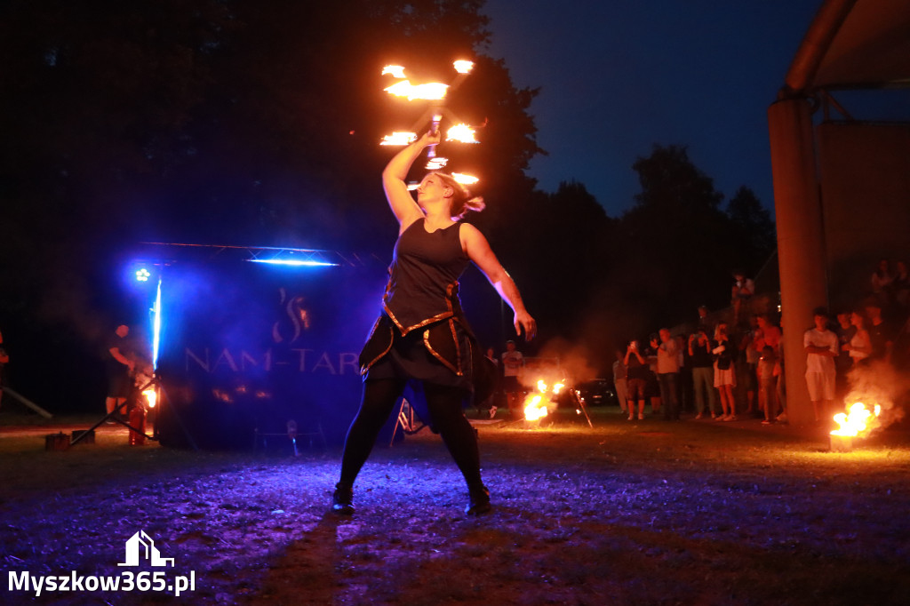 Fotorelacja II: Muzyczne Wianki w Myszkowie - FIRESHOW – Teatr ognia NAM-TARA