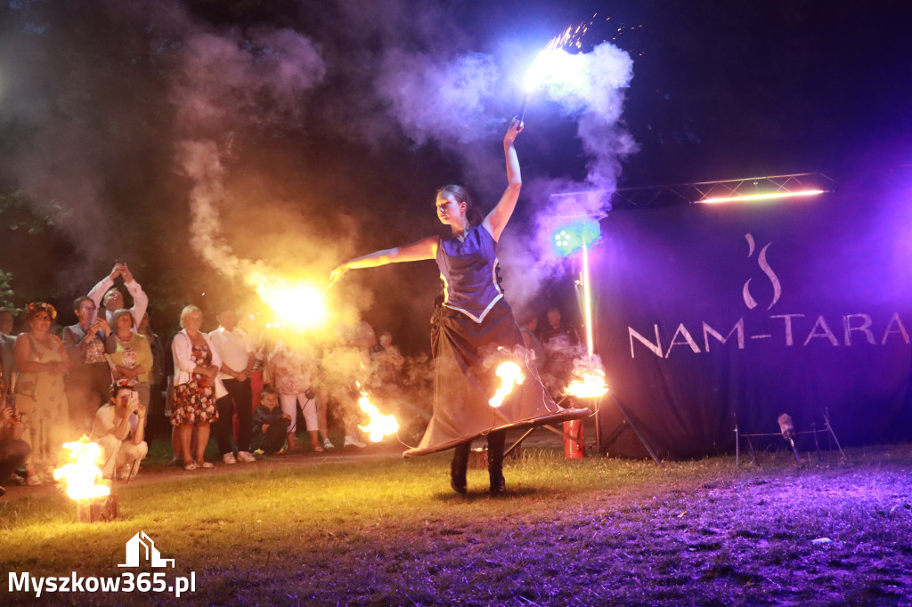 Fotorelacja II: Muzyczne Wianki w Myszkowie - FIRESHOW – Teatr ognia NAM-TARA