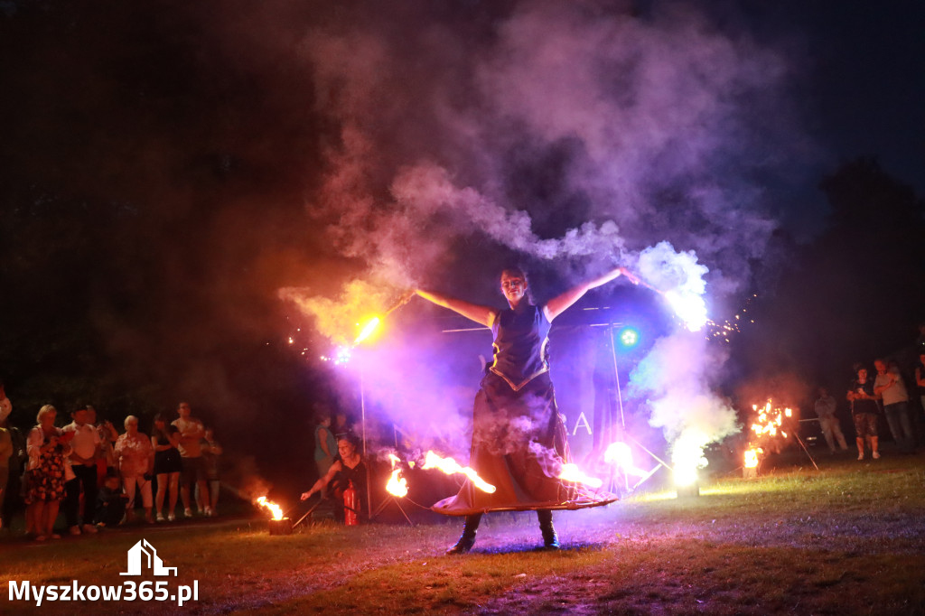 Fotorelacja II: Muzyczne Wianki w Myszkowie - FIRESHOW – Teatr ognia NAM-TARA