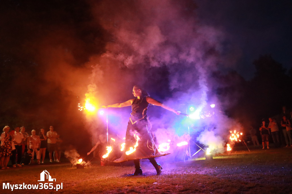 Fotorelacja II: Muzyczne Wianki w Myszkowie - FIRESHOW – Teatr ognia NAM-TARA
