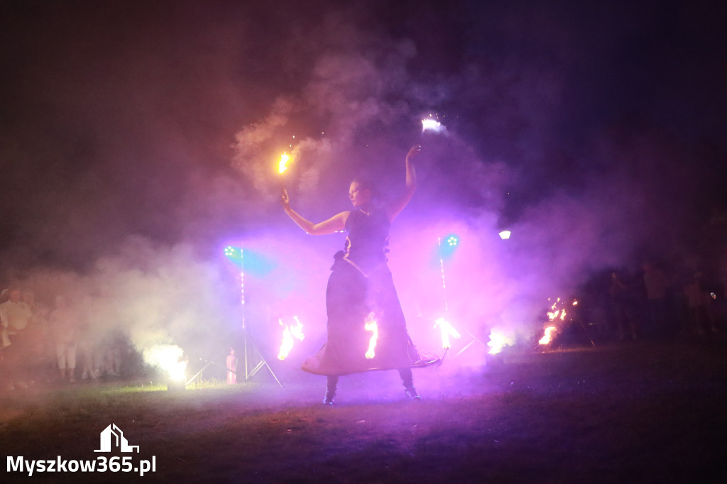 Fotorelacja II: Muzyczne Wianki w Myszkowie - FIRESHOW – Teatr ognia NAM-TARA