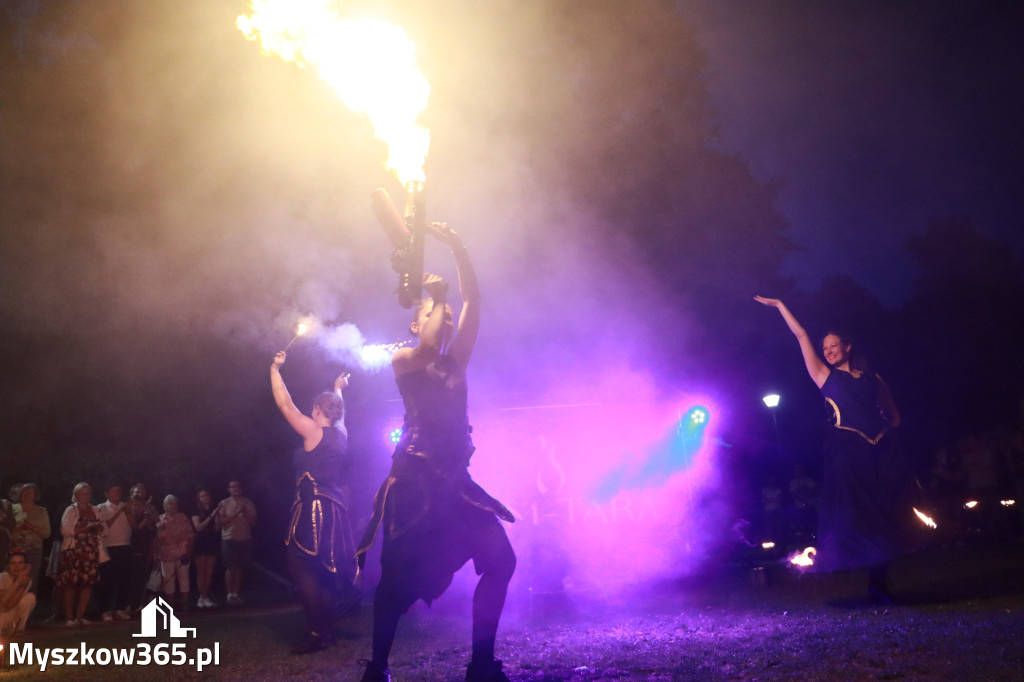 Fotorelacja II: Muzyczne Wianki w Myszkowie - FIRESHOW – Teatr ognia NAM-TARA