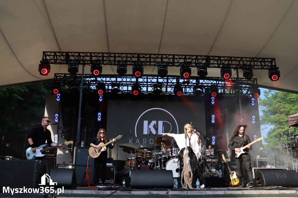Fotorelacja V: 75 lat Miasta Myszkowa - Koncert zespołu Kardamon