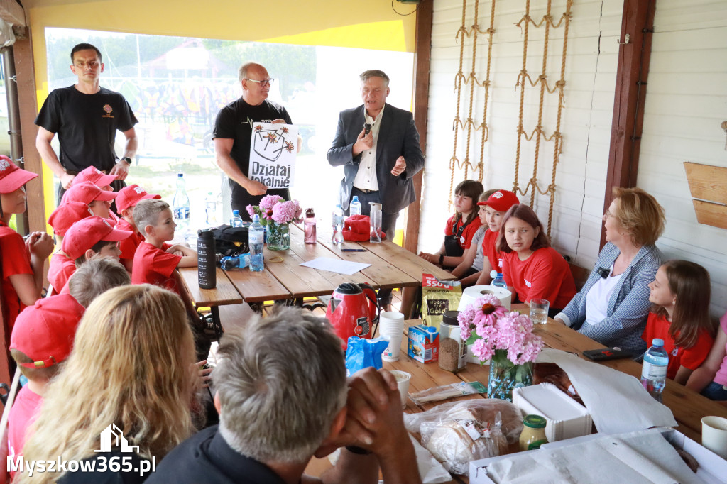 Fotorelacja: Bezpieczne Wakacje MDP z Gminy Koziegłowy