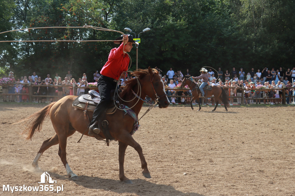 Fotorelacja XXI: Kaskaderski pokaz jeździecki - Festiwal z Kopyta w Gniazdowie