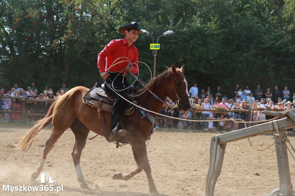Fotorelacja XXI: Kaskaderski pokaz jeździecki - Festiwal z Kopyta w Gniazdowie