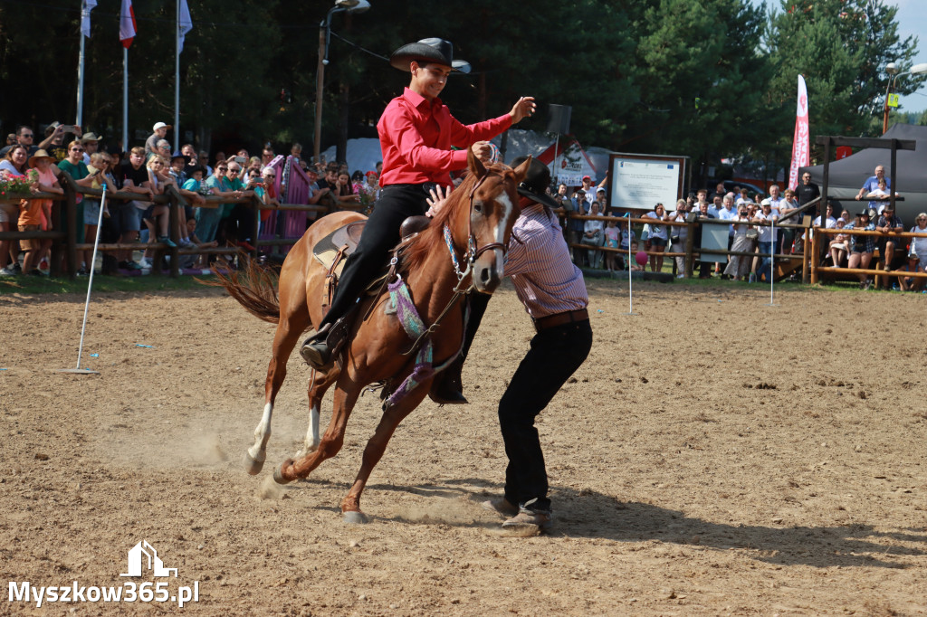 Fotorelacja XXI: Kaskaderski pokaz jeździecki - Festiwal z Kopyta w Gniazdowie