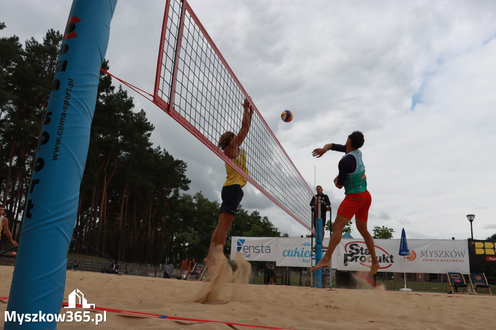 Wielki Finał X Otwartych Mistrzostw Śląska w Siatkówce Plażowej w Myszkowie