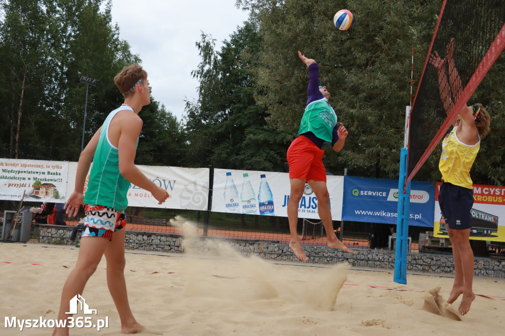 Wielki Finał X Otwartych Mistrzostw Śląska w Siatkówce Plażowej w Myszkowie