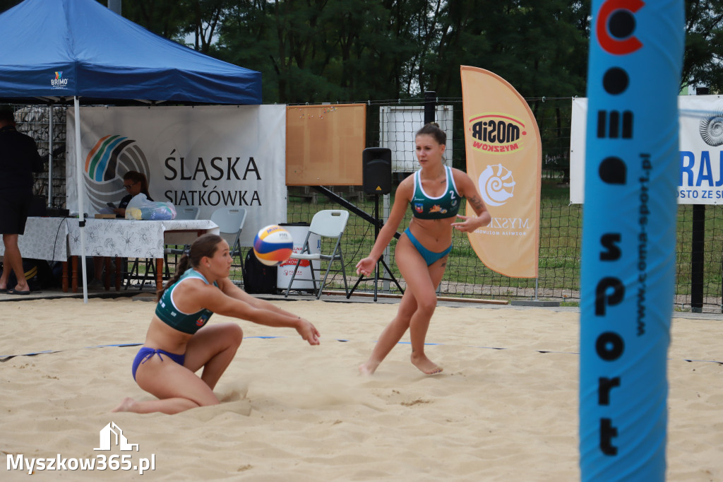 Wielki Finał X Otwartych Mistrzostw Śląska w Siatkówce Plażowej w Myszkowie