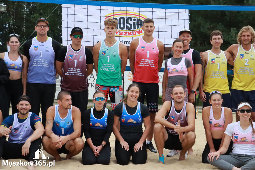 Wielki Finał X Otwartych Mistrzostw Śląska w Siatkówce Plażowej w Myszkowie