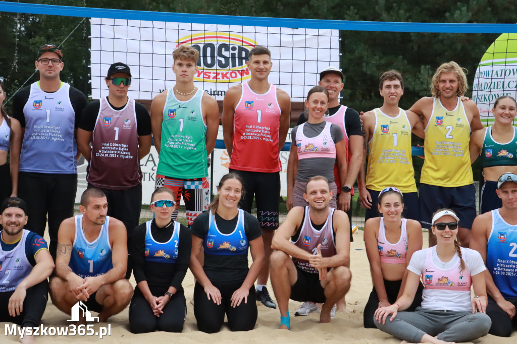 Wielki Finał X Otwartych Mistrzostw Śląska w Siatkówce Plażowej w Myszkowie
