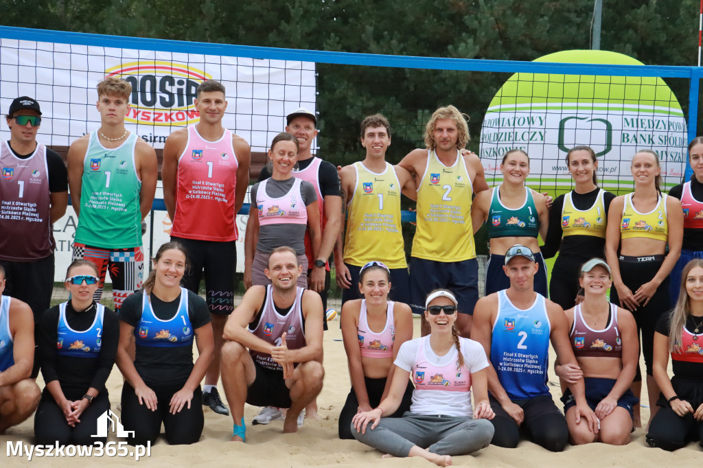 Wielki Finał X Otwartych Mistrzostw Śląska w Siatkówce Plażowej w Myszkowie
