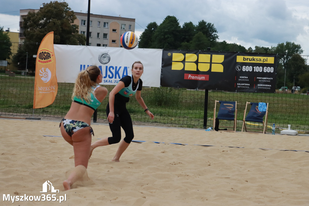 Wielki Finał X Otwartych Mistrzostw Śląska w Siatkówce Plażowej w Myszkowie