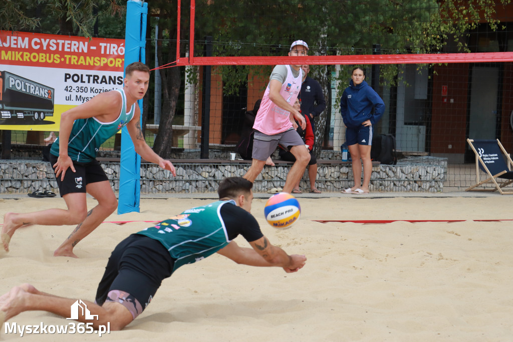 Wielki Finał X Otwartych Mistrzostw Śląska w Siatkówce Plażowej w Myszkowie