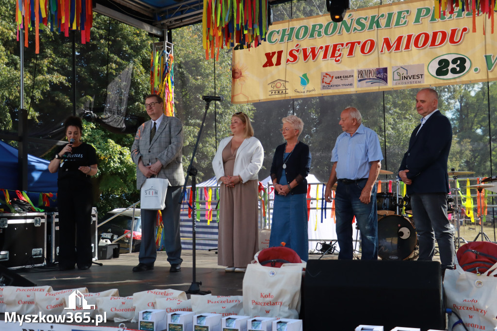 Fotorelacja I: XIV Chorońskie Prażuchy i XI Święto Miodu w Choroniu Gmina Poraj
