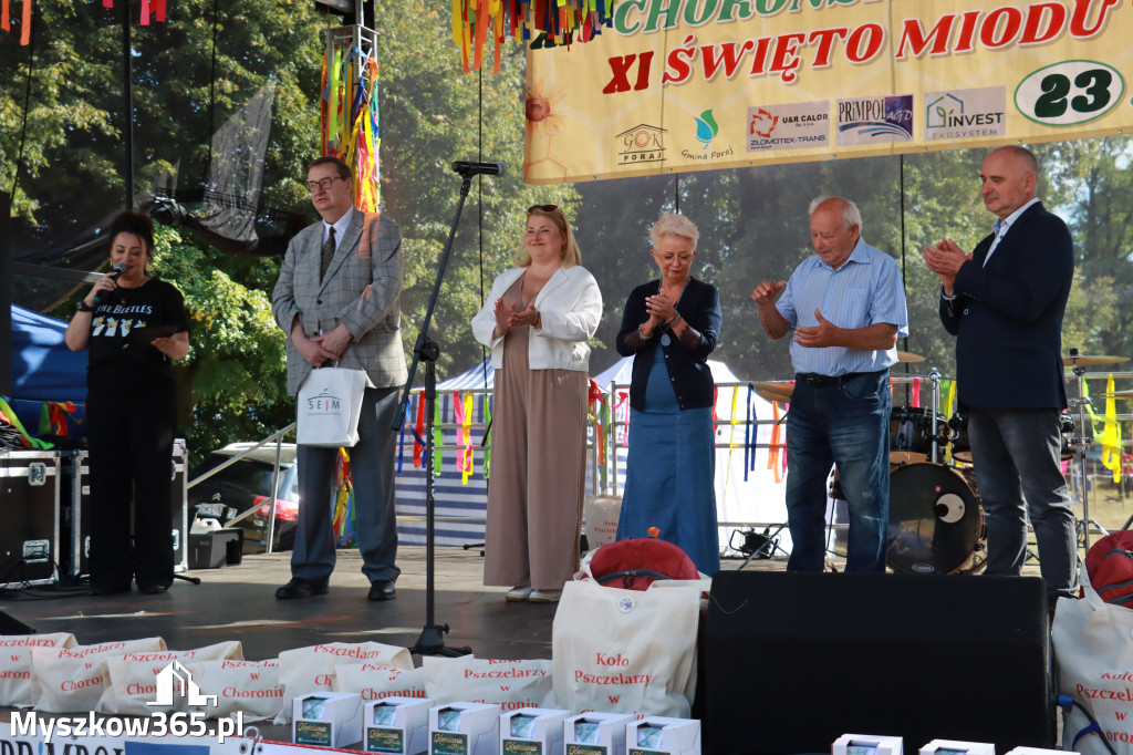 Fotorelacja I: XIV Chorońskie Prażuchy i XI Święto Miodu w Choroniu Gmina Poraj