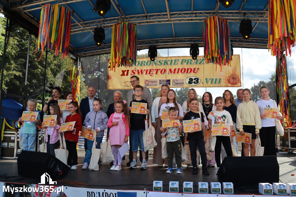 Fotorelacja I: XIV Chorońskie Prażuchy i XI Święto Miodu w Choroniu Gmina Poraj