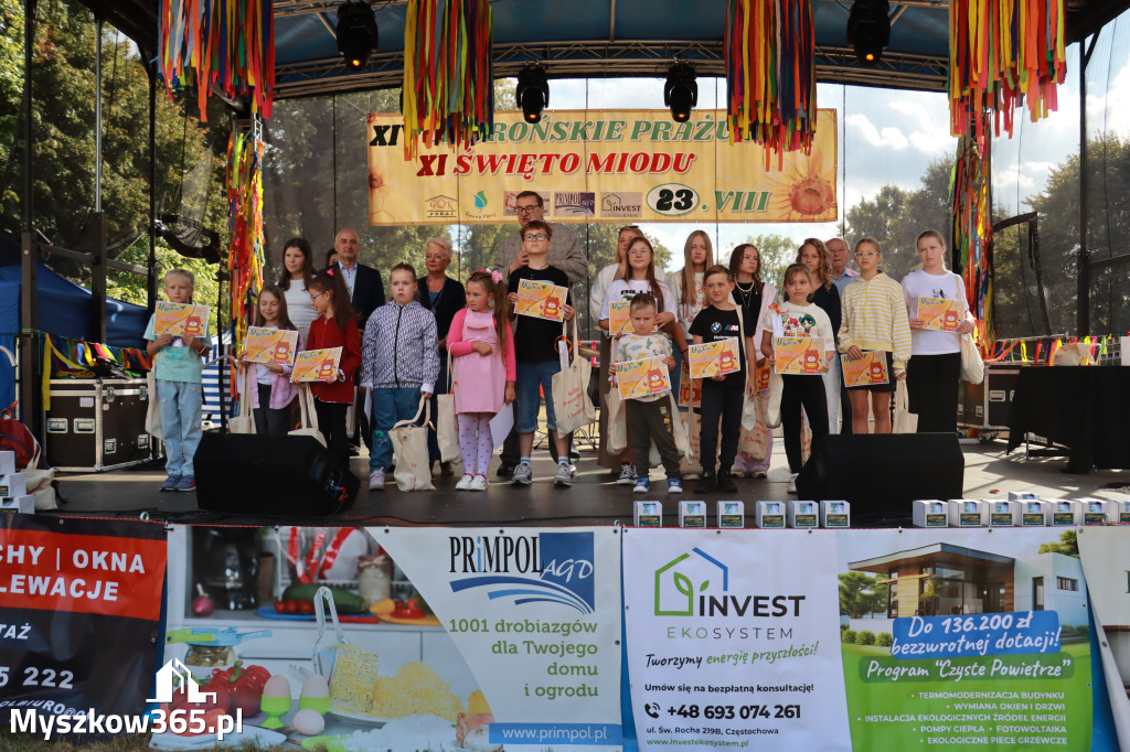 Fotorelacja I: XIV Chorońskie Prażuchy i XI Święto Miodu w Choroniu Gmina Poraj