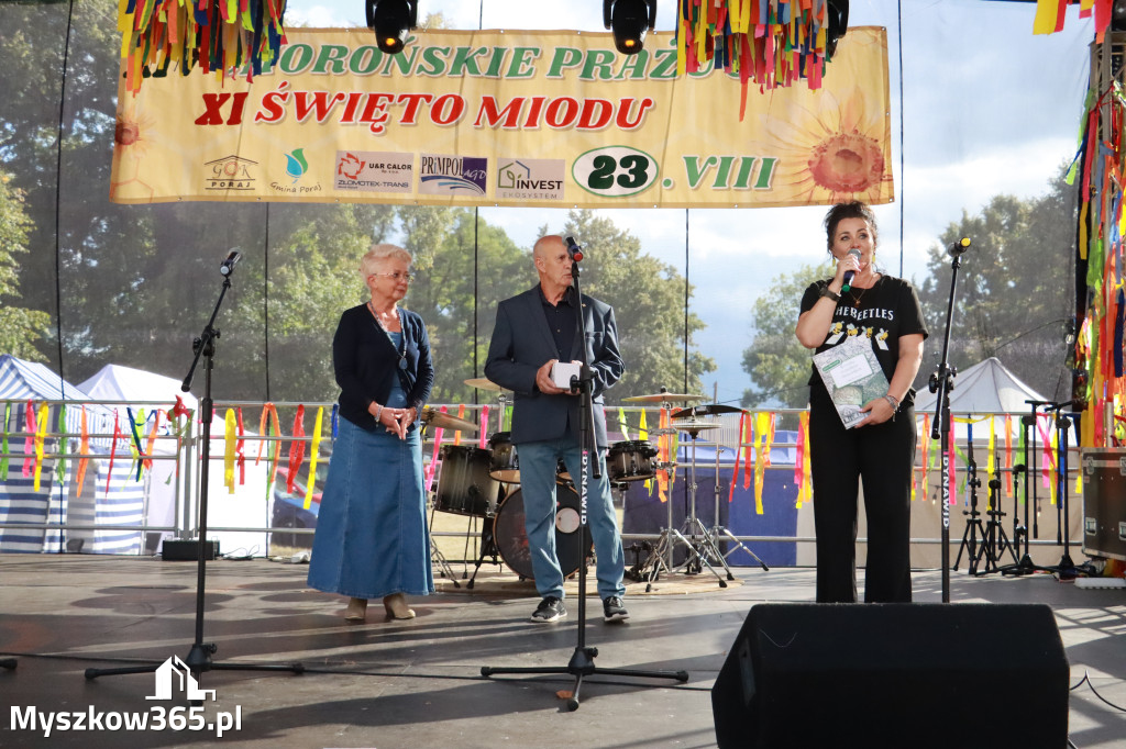 Fotorelacja I: XIV Chorońskie Prażuchy i XI Święto Miodu w Choroniu Gmina Poraj