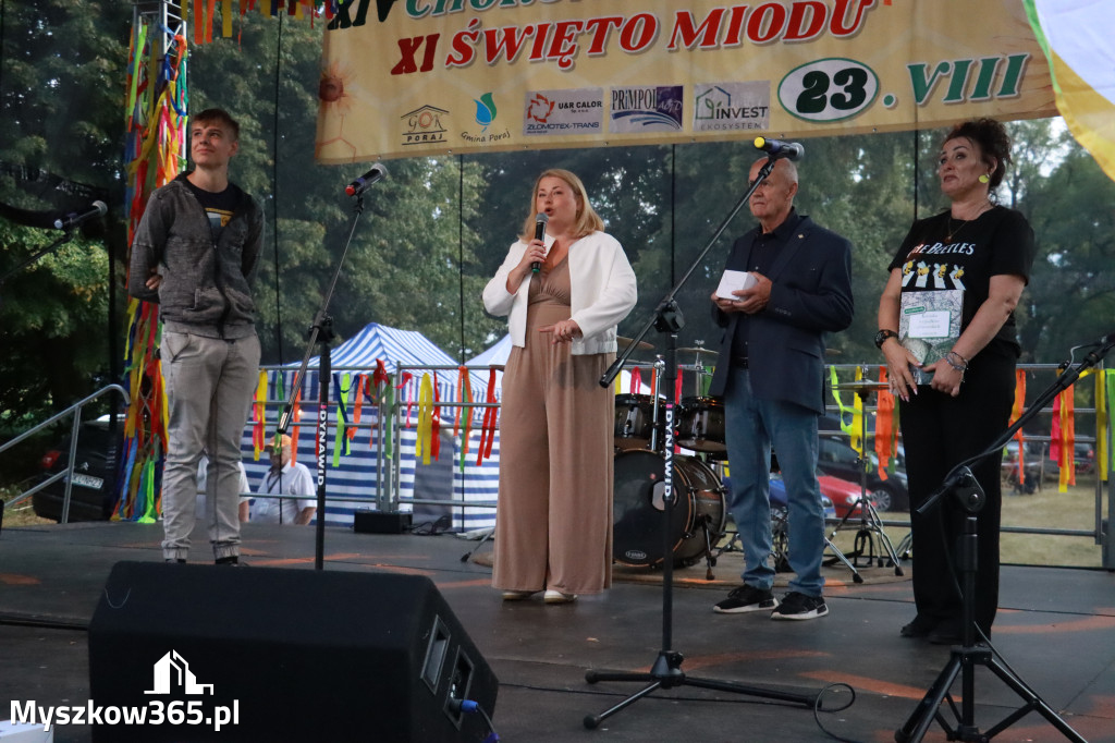 Fotorelacja I: XIV Chorońskie Prażuchy i XI Święto Miodu w Choroniu Gmina Poraj