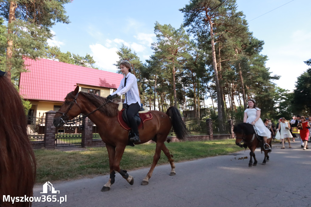 Fotorelacja I: Imieniny Hrabiny w Żarkach Letnisku Gmina Poraj - Orszak