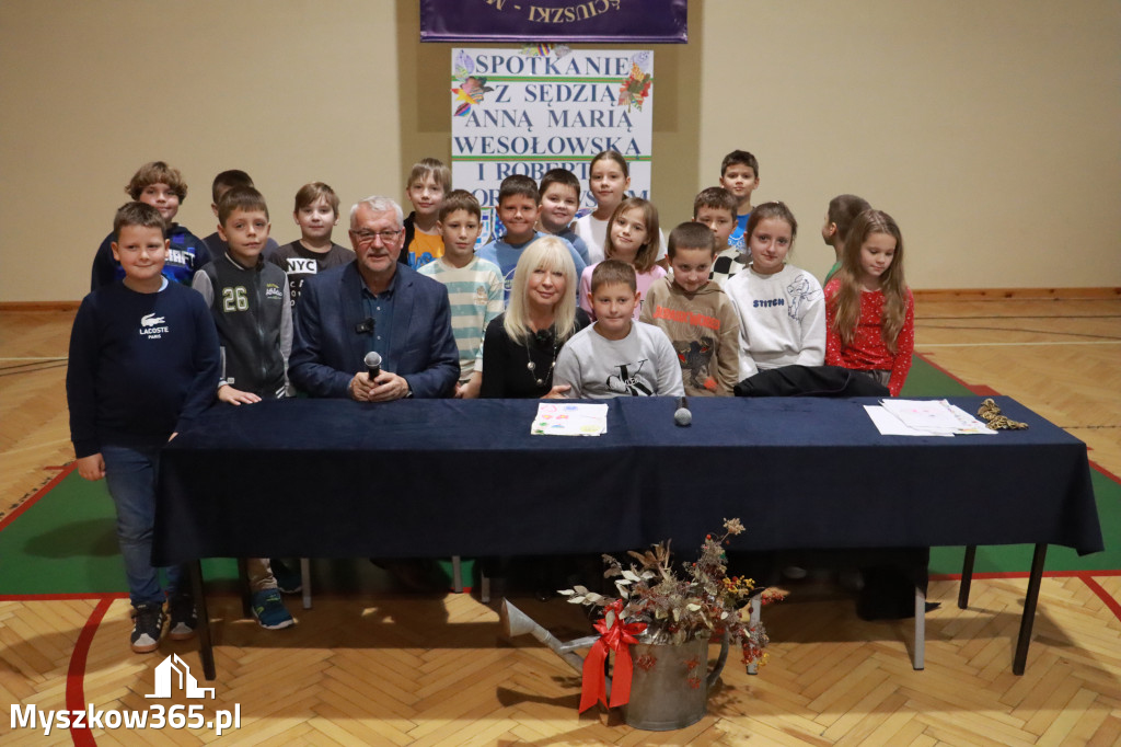 Fotorelacja: Sędzia Anna Maria Wesołowska w SP3 Myszków
