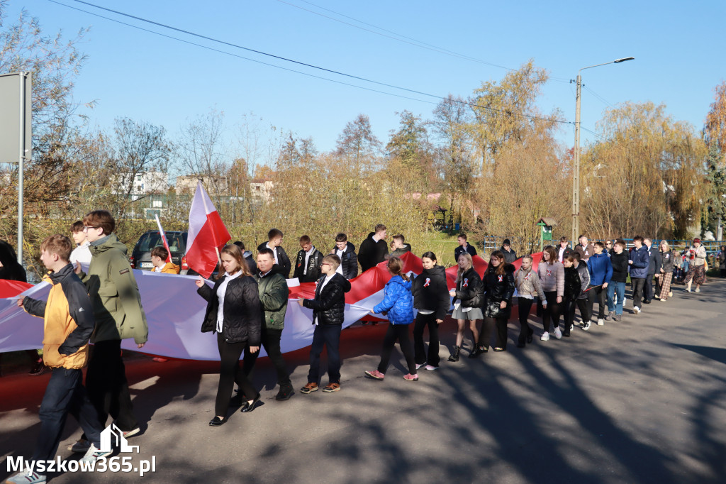 Fotorelacja I: Obchody 107. ROCZNICY ODZYSKANIA NIEPODLEGŁOŚCI na rynku w Koziegłowach