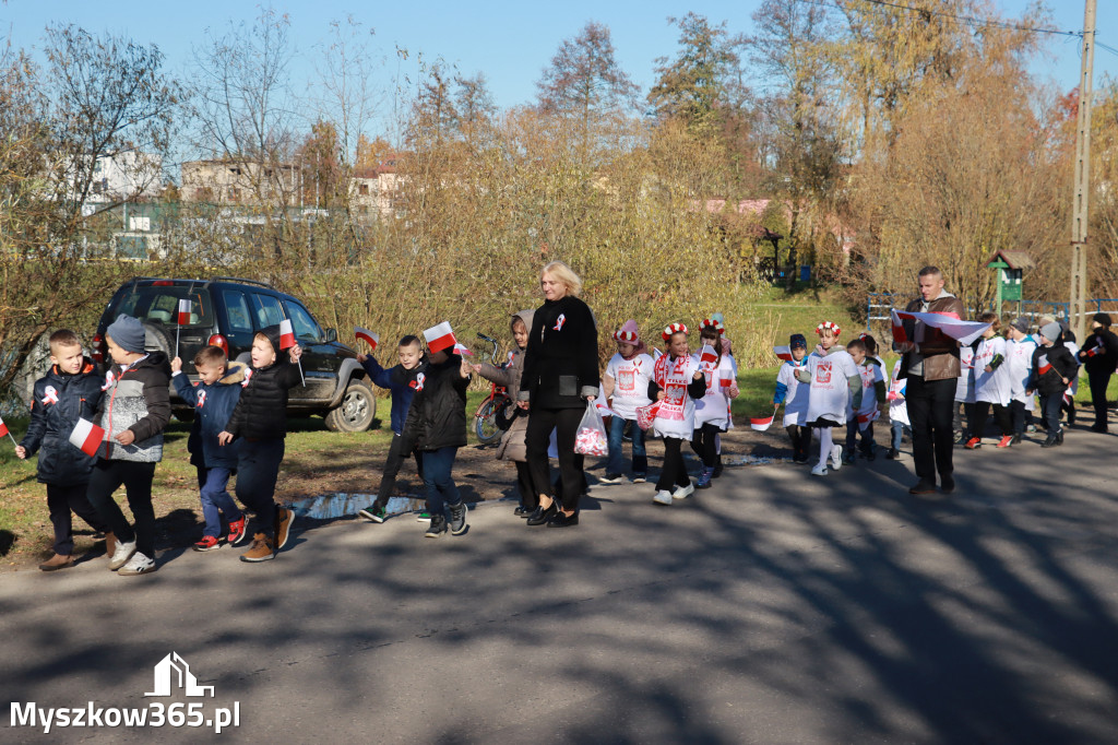 Fotorelacja I: Obchody 107. ROCZNICY ODZYSKANIA NIEPODLEGŁOŚCI na rynku w Koziegłowach