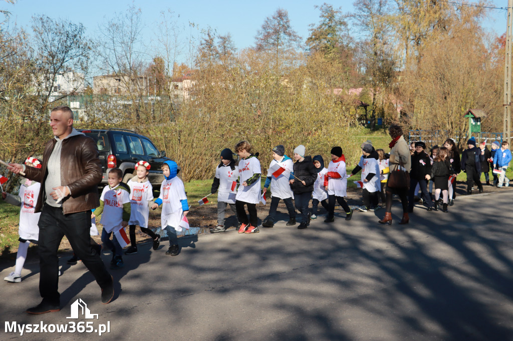 Fotorelacja I: Obchody 107. ROCZNICY ODZYSKANIA NIEPODLEGŁOŚCI na rynku w Koziegłowach