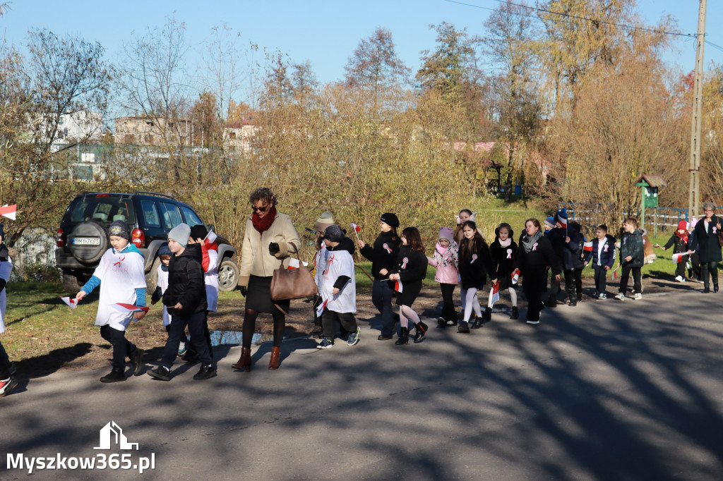 Fotorelacja I: Obchody 107. ROCZNICY ODZYSKANIA NIEPODLEGŁOŚCI na rynku w Koziegłowach