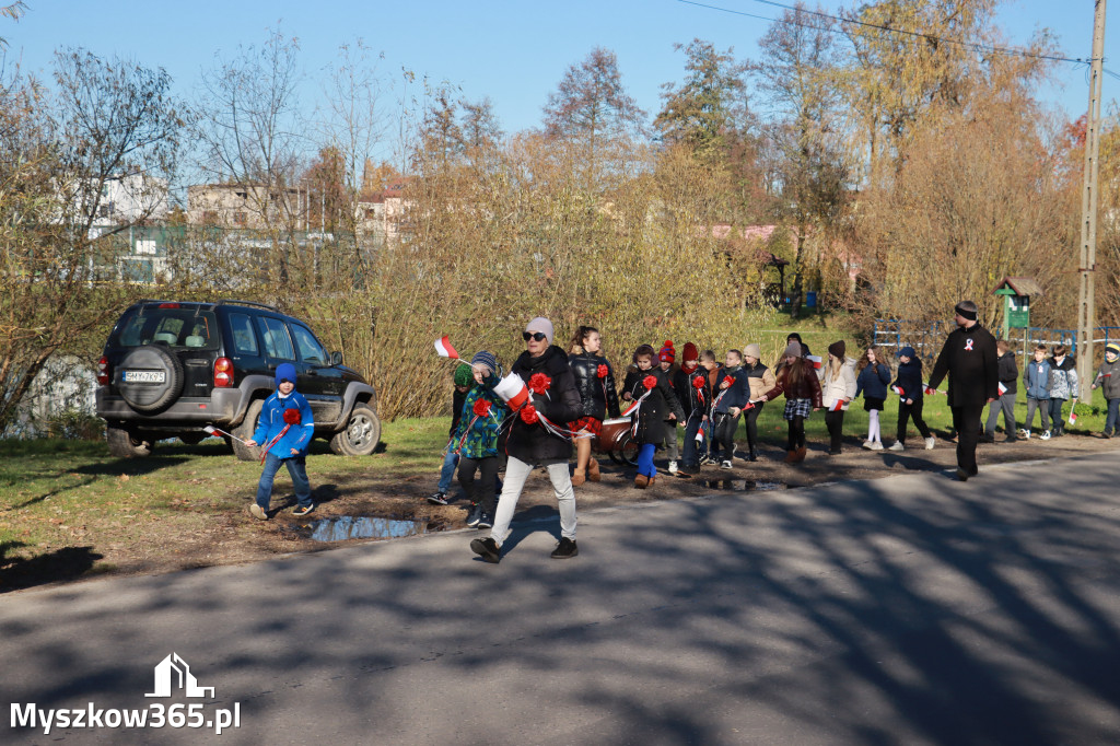 Fotorelacja I: Obchody 107. ROCZNICY ODZYSKANIA NIEPODLEGŁOŚCI na rynku w Koziegłowach