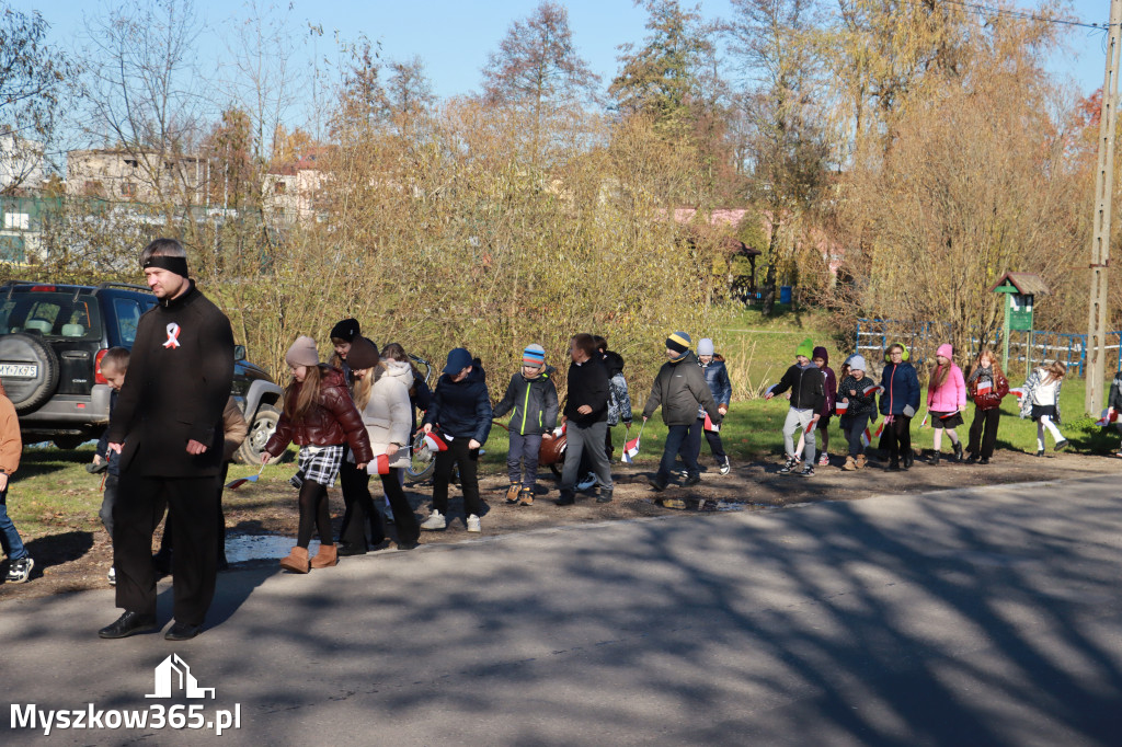 Fotorelacja I: Obchody 107. ROCZNICY ODZYSKANIA NIEPODLEGŁOŚCI na rynku w Koziegłowach