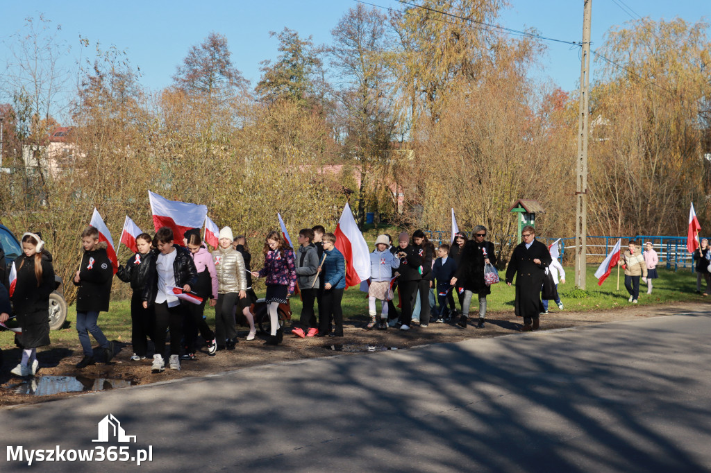 Fotorelacja I: Obchody 107. ROCZNICY ODZYSKANIA NIEPODLEGŁOŚCI na rynku w Koziegłowach