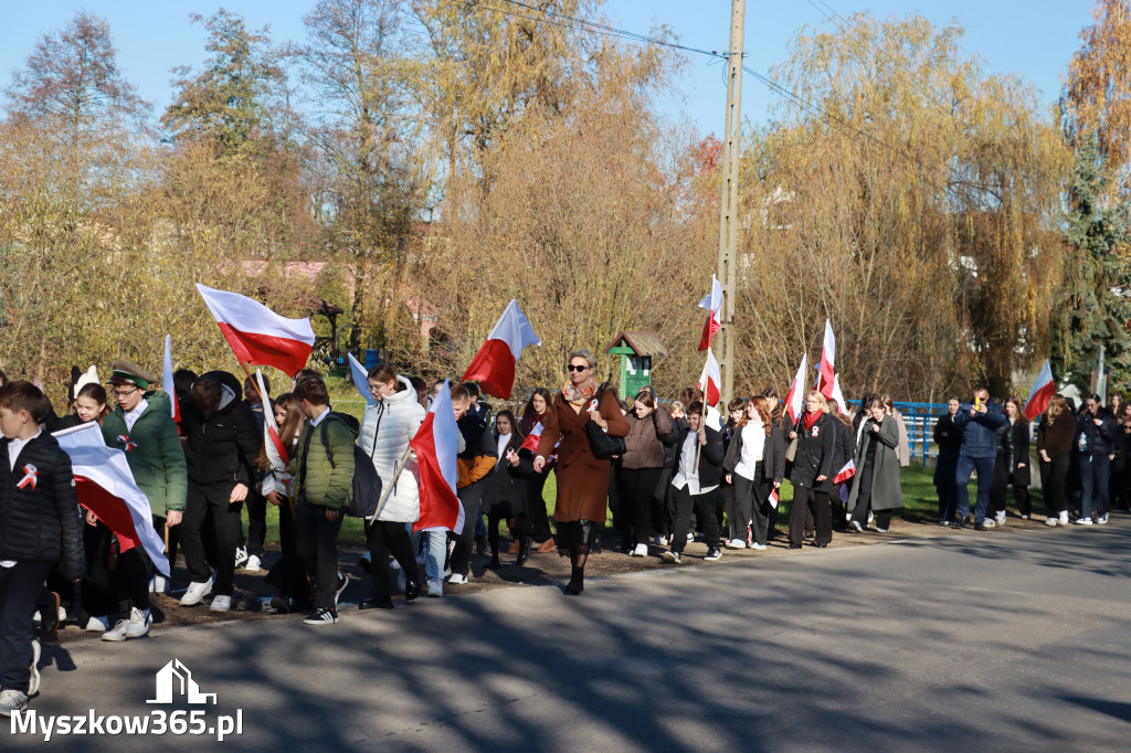 Fotorelacja I: Obchody 107. ROCZNICY ODZYSKANIA NIEPODLEGŁOŚCI na rynku w Koziegłowach