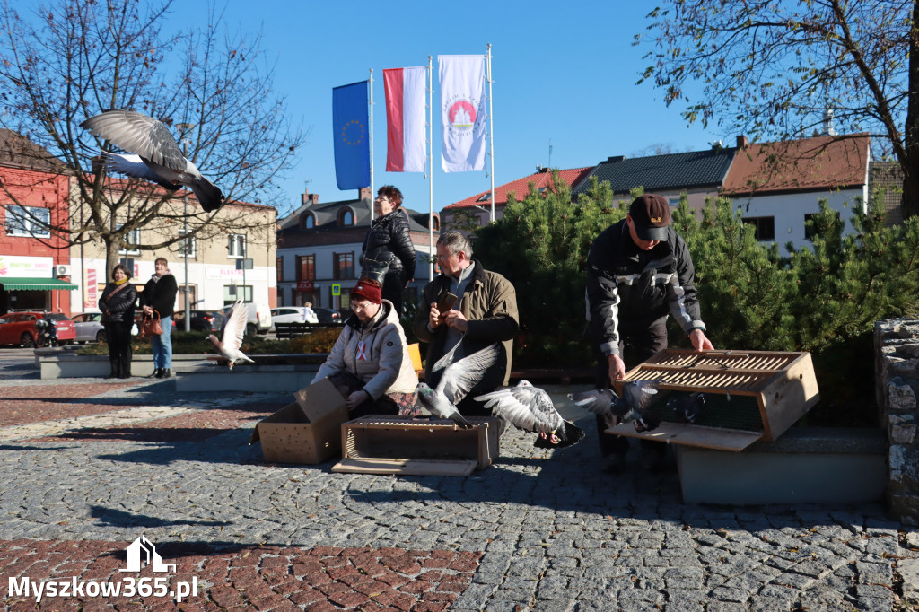 Fotorelacja I: Obchody 107. ROCZNICY ODZYSKANIA NIEPODLEGŁOŚCI na rynku w Koziegłowach